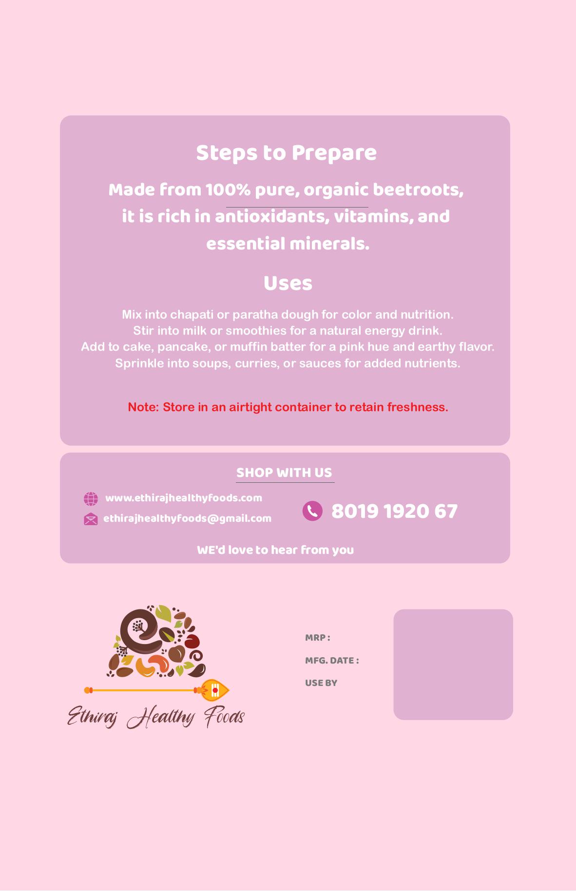 Beetroot Powder - Image 2